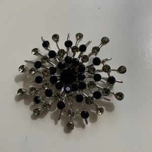 Crystal brooch